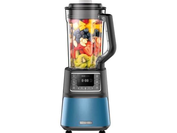 Sencor SBU 7872BL, Bänkmixer, Pulsfunktion, Iskrossning, 1,1 m, 1500 W, Blå