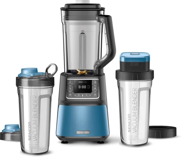 Sencor SBU 7872BL, Bänkmixer, Pulsfunktion, Iskrossning, 1,1 m, 1500 W, Blå