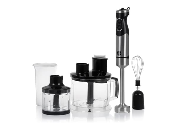 ELDOM BL200, Matlagingsblender, 0,4 l, Pulsfunksjon, Isknusing, 1000 W, Svart, Rustfritt stål