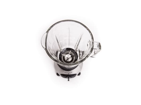 Adler AD 4070, Bänkmixer, 1,5 l, Pulsfunktion, 600 W, Svart, Transparent