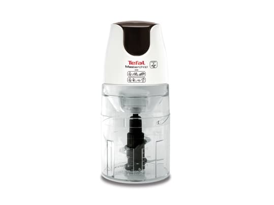 Tefal MB450B, 0,5 l, Gjennomsiktig, Hvit, Plastikk, 500 W, 1,04 kg, 126 mm Gjennomsiktig, Hvit