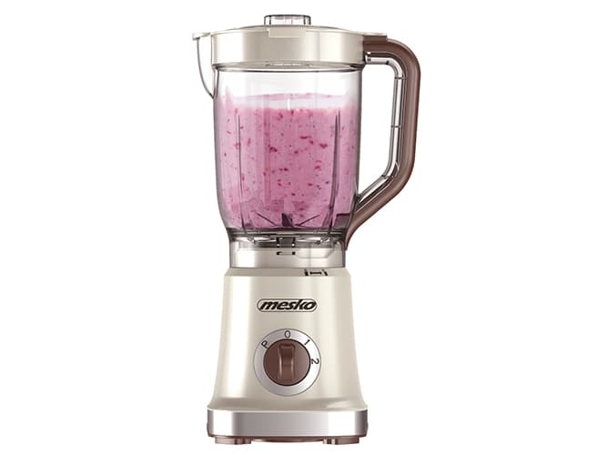 Mesko MS 4079 be, Bänkmixer, 1,8 l, Pulsfunktion, 500 W, Beige, Brun, Transparent