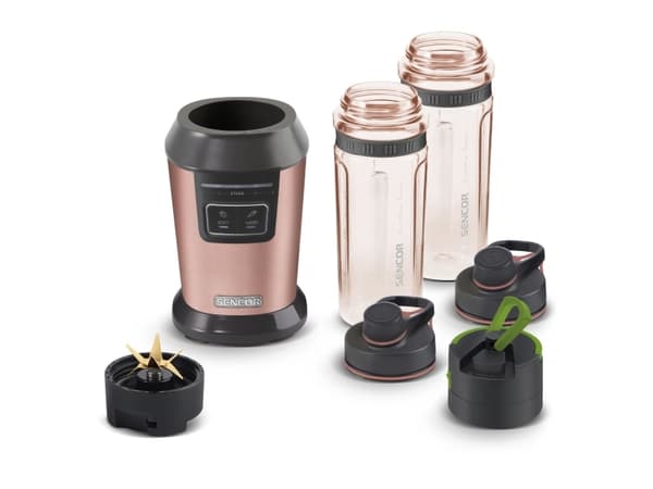 Sencor SBL 7175RS, 0,6 l, Rosa, Rustfritt stål, 800 W, 220 - 240 V, 50 / 60 Hz