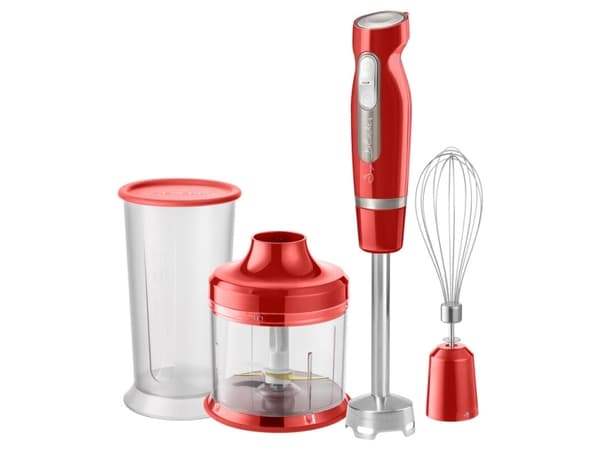 Sencor SHB 4464RD-EUE3, Stavmixer, Iskrossning, 1000 W, Röd