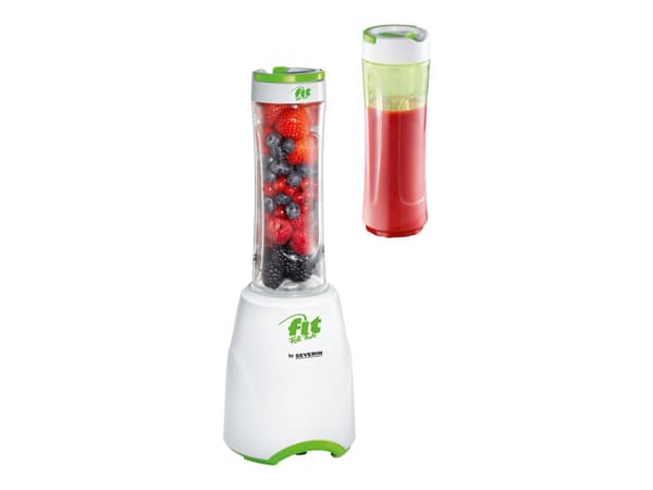 Severin SM 3735, Pöydällä pidettävä tehosekoitin, 0,6 L, 300 W, Vihreä, Valkoinen