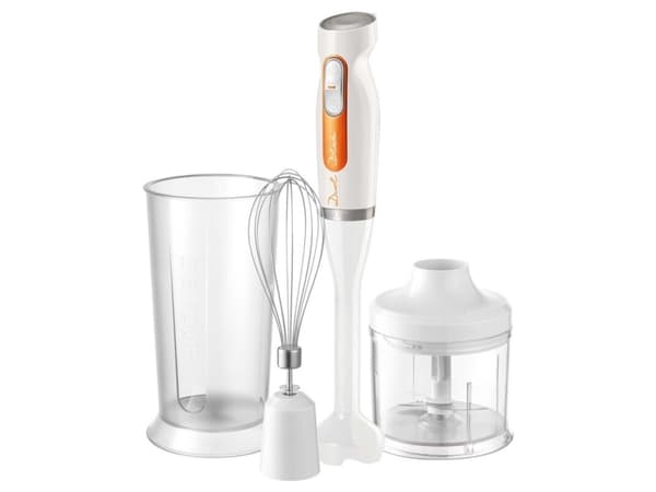 Sencor SHB 4260WH EUE3, Stavmixer, 600 W, Orange, Vit