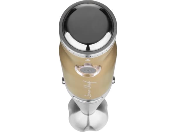Sencor SHB 5607CH, Upotettava sekoitin, 0,8 L, Syke-toiminto, 1,2 m, 1200 W, Shampanja, Ruostumaton teräs