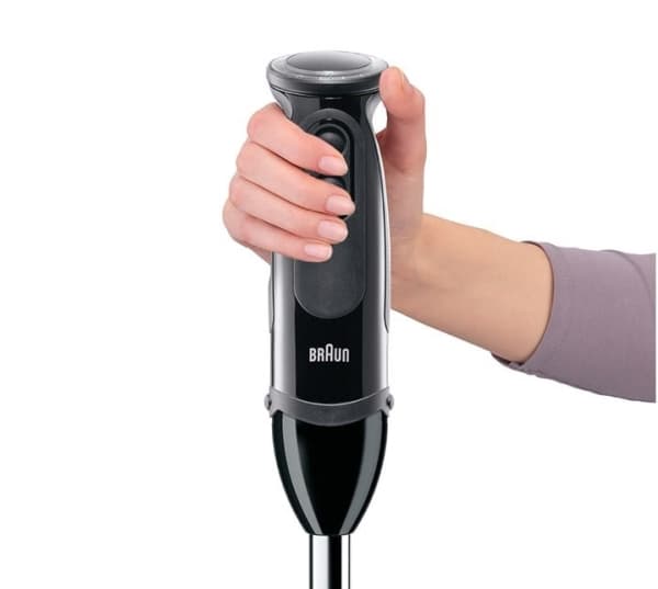 Braun MultiQuick 5 MQ 5237 BK, Nedsænkning blender, 0,5 L, Knusning af is, 1,2 m, 1000 W, Sort
