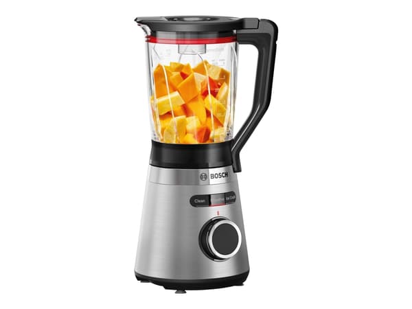Bosch Serie 4 MMB6382M, Pöydällä pidettävä tehosekoitin, Jäänmurskaus, 1 m, 1200 W, Musta, Ruostumaton teräs