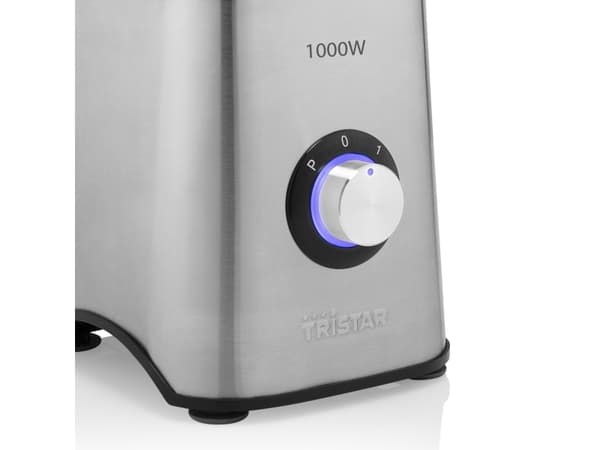 Tristar BL-4471, Bänkmixer, 1,5 l, Pulsfunktion, Iskrossning, 1 m, 1000 W