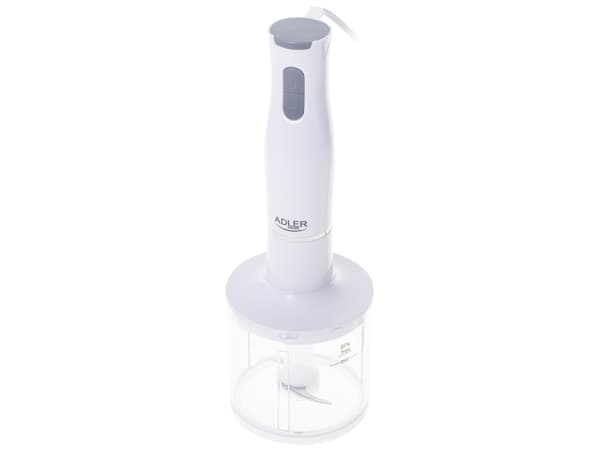 Adler AD 4620, Upotettava sekoitin, 0,75 L, 800 W, Valkoinen