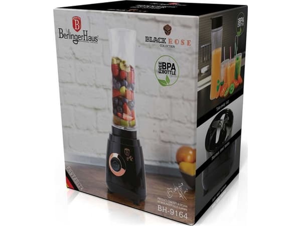 Berlinger Haus blender SOCKET BLENDER SMOOTHIE BERLINGER HAUS BH-9164 BLACK ROSE