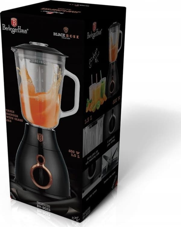 Berlinger Haus Berlinger Haus Stand blender 1.5 L glass BH/9025