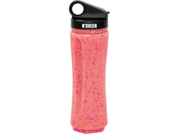 Noveen SB1000 X-LINE, Pöydällä pidettävä tehosekoitin, 0,6 L, Syke-toiminto, Jäänmurskaus, 300 W, Musta