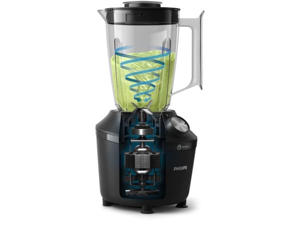 Philips 3000 series HR2191/01, Pöydällä pidettävä tehosekoitin, 2 L, Syke-toiminto, Jäänmurskaus, 0,85 m, 600 W