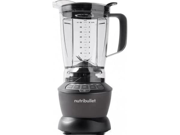 NutriBullet NBF400DG, Bänkmixer, 1,89 l, Pulsfunktion, 1200 W, Svart