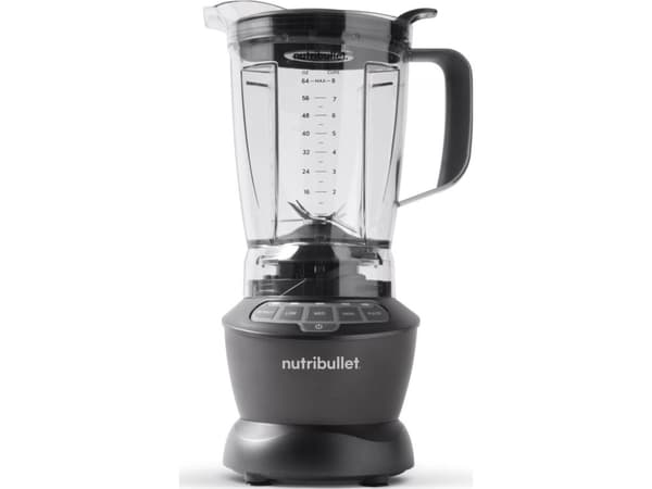 NutriBullet NBF400DG, Bänkmixer, 1,89 l, Pulsfunktion, 1200 W, Svart