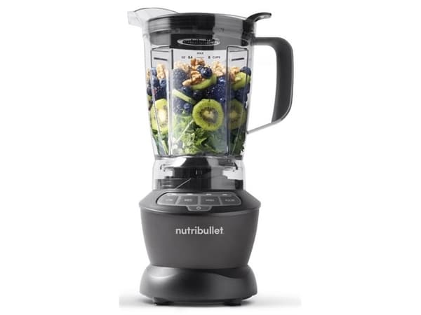 NutriBullet NBF400DG, Bänkmixer, 1,89 l, Pulsfunktion, 1200 W, Svart