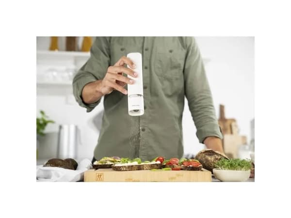 Zwilling Enfinigy Spice Mill - Kryddkvarn sladdlös - vit