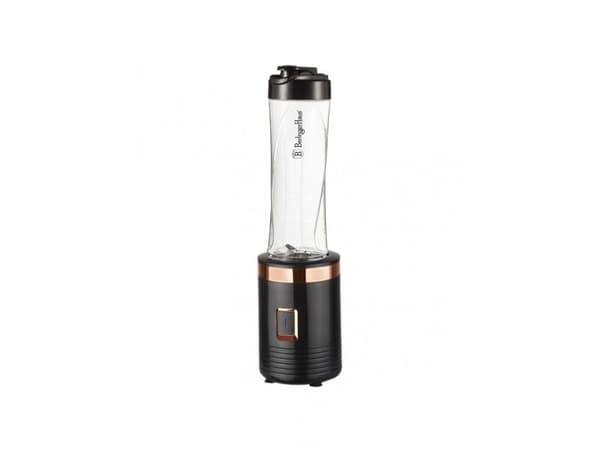 Berlinger Haus BH/9065, Pöydällä pidettävä tehosekoitin, 0,5 L, 250 W, Musta, Ruusukulta