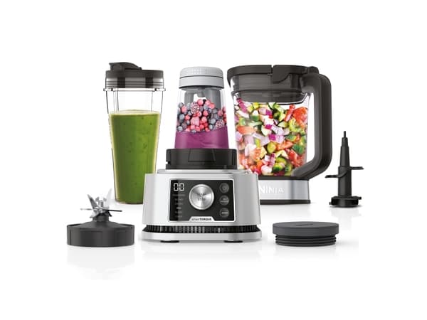 Ninja CB350EU, Bord juicepresse, 2,1 l, Pulsfunksjon, Isknusing, 1200 W, Sølv