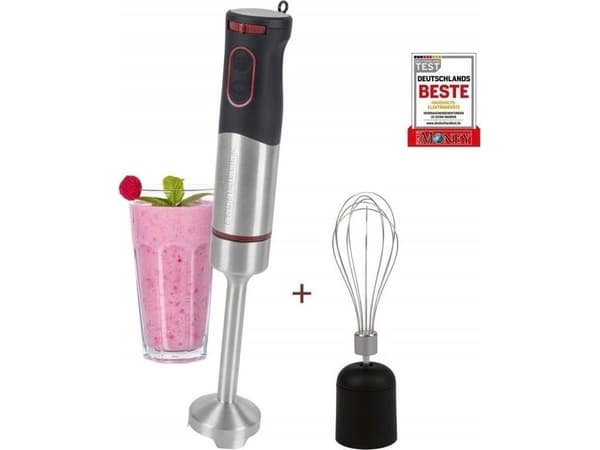 ProfiCook PC-SMS 1226, Mixer för matlagning, Pulsfunktion, 1000 W, Stål