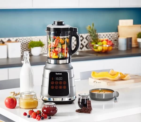 Tefal UltraBlend Boost BL985A31 - Blandare - 1 liter - 1.3 kW - svart/mörkgrå