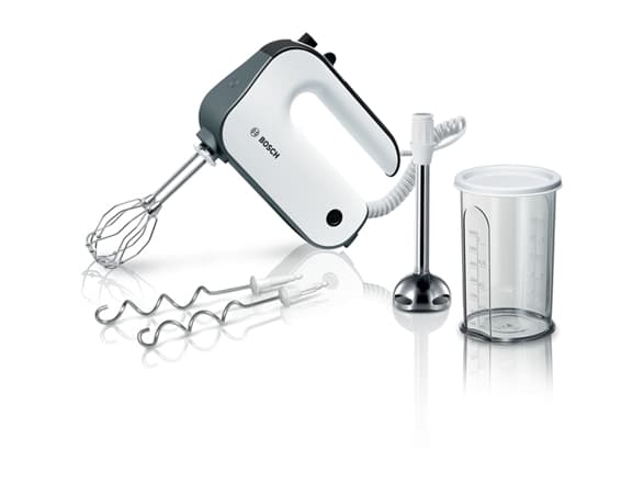 Bosch Styline MFQ49700 - Håndmikser/håndblender - 850 W - white/dark silver