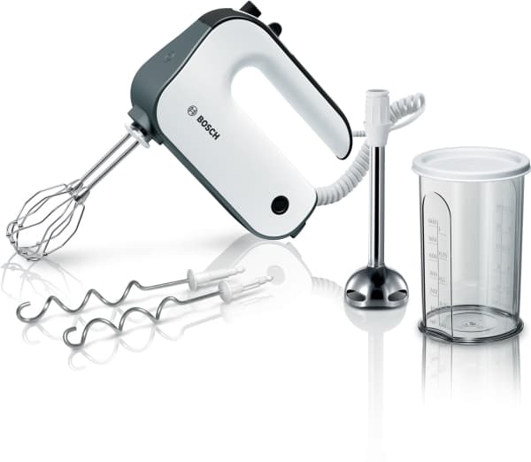 Bosch Styline MFQ49700 - Håndmikser/håndblender - 850 W - white/dark silver