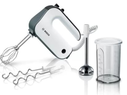 Bosch Styline MFQ49700 - Håndmikser/håndblender - 850 W - white/dark silver