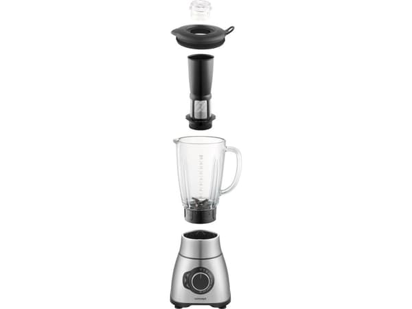 Concept SM3500, Bord juicepresse, 1,8 l, Pulsfunksjon, Isknusing, 1300 W, Sort, Rustfritt stål