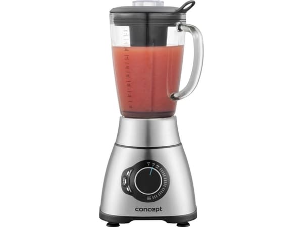 Concept SM3500, Bord juicepresse, 1,8 l, Pulsfunksjon, Isknusing, 1300 W, Sort, Rustfritt stål