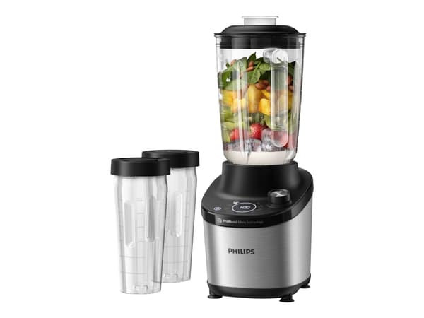 Philips 7000 Series HR3760 - Mikser - 1.8 liter - 1.5 kW - svart/metallisk