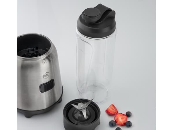 OBH Nordica LH15FDS0, Sportmixer, 300 W, Svart, Rostfritt stål, Vit