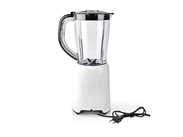 Nedis KABL300CWT, Bänkblandare, 1,5 l, pulsfunktion, 0,88 m, 800 W, svart, vit