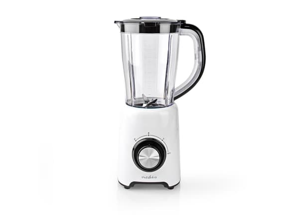 Nedis KABL300CWT, Bord juicepresse, 1,5 l, Pulsfunksjon, 0,88 m, 800 W, Sort, Hvit