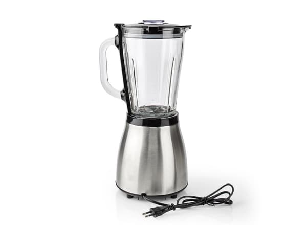 Nedis - Mikser - 1.5 liter - 800 W - svart / sølv
