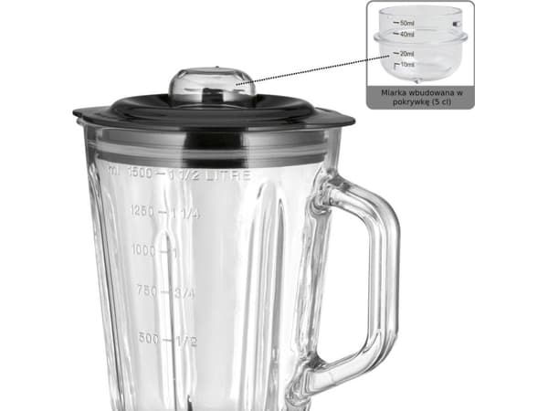ProfiCook Vintage PC-UM 1195 - Blandare - 1.5 liter - 800 W - antracit