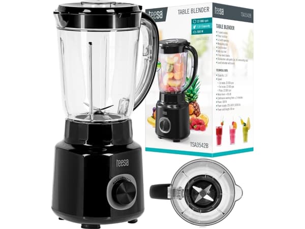 Teesa Chalice Mixer 500W musta