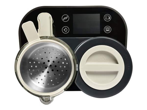 Beaba Babycook Smart - Babymatblandare/ångkokare - 1.25 liter - antracitgrå