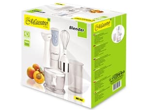 Feel-Maestro MR563 Blender 0,6 L Blender för matlagning Vit 300 W