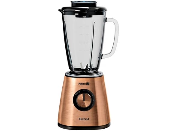 TEFAL | Blender | BlendForce BL439G10 | Bänkskiva | 800 W | Glasmaterial Glas | Glaskapacitet 1,75 L | Iskross | Koppar