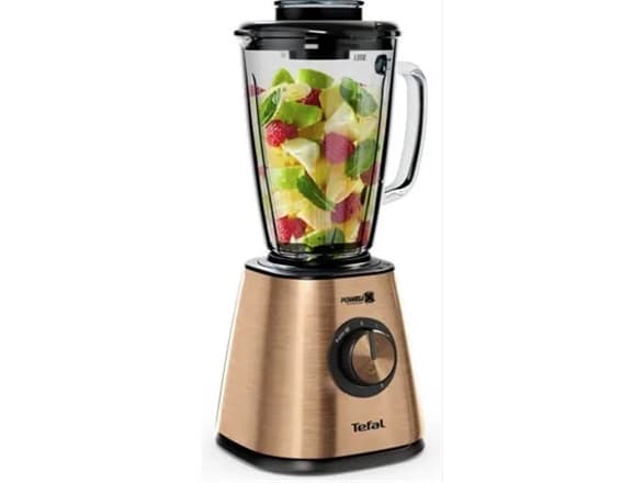 TEFAL | Blender | BlendForce BL439G10 | Bänkskiva | 800 W | Glasmaterial Glas | Glaskapacitet 1,75 L | Iskross | Koppar