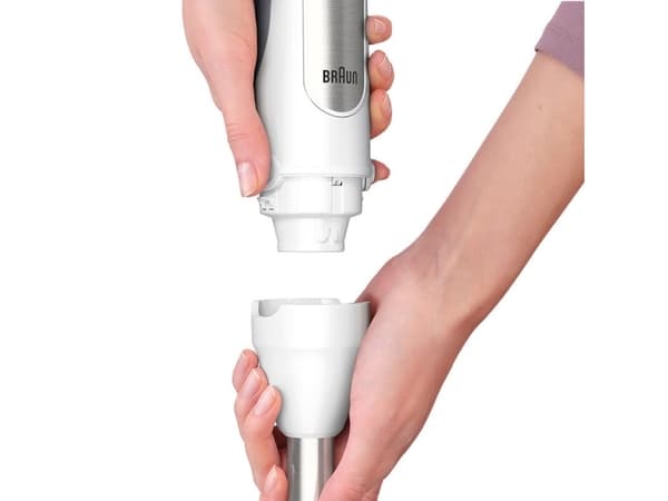 Braun MultiQuick 7 MQ7035IWH, Stavmixer, 0,6 l, Pulsfunktion, Iskrossning, 1,2 m, 1000 W