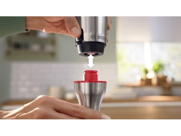 Bosch Serie 6 MSM6M820, Stavmixer, 1,4 m, 1200 W, Svart, Rostfritt stål
