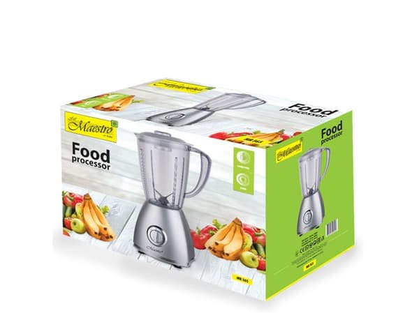 Feel Maestro MR565, Työtasosekoitin, 1,5 L, Impulssitoiminto, 350 W, Harmaa