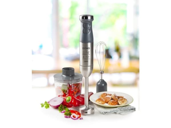 Domo DO9226M, Stavmixer, Pulsfunktion, 0,95 m, 600 W, Svart, Stål