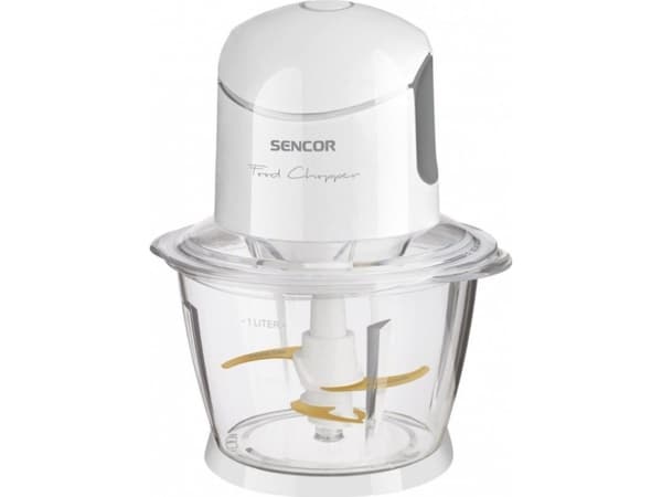 Sencor Food chopper 1l, 800W effekt Hvit