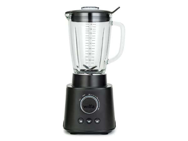 Wilfa 609906, Bærbar blender, 1,8 l, Pulsfunksjon, Isknusing, 1800 W, Sort