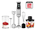 Miniatyrbild 1 av 5: Gastroback 40972, Stavmixer, 0,5 l, 1 m, 1200 W, Svart, Rostfritt stål